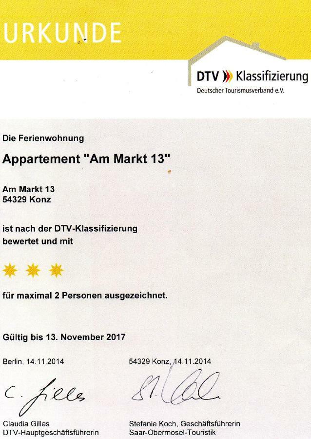 Am Markt 13 * Konz